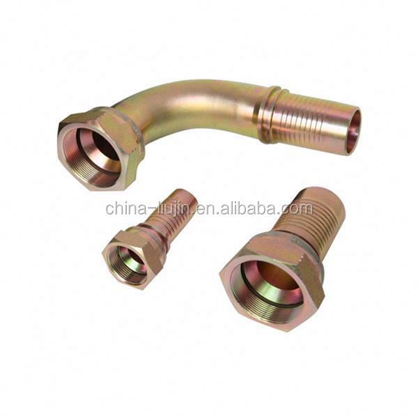 Free sample available factory supply elbow 45 degree orfs female integrated hose fitting ( metric )