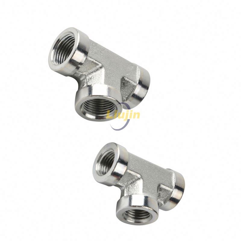 Metric pipe nipple factory custom high quality stainless steel tube fitting