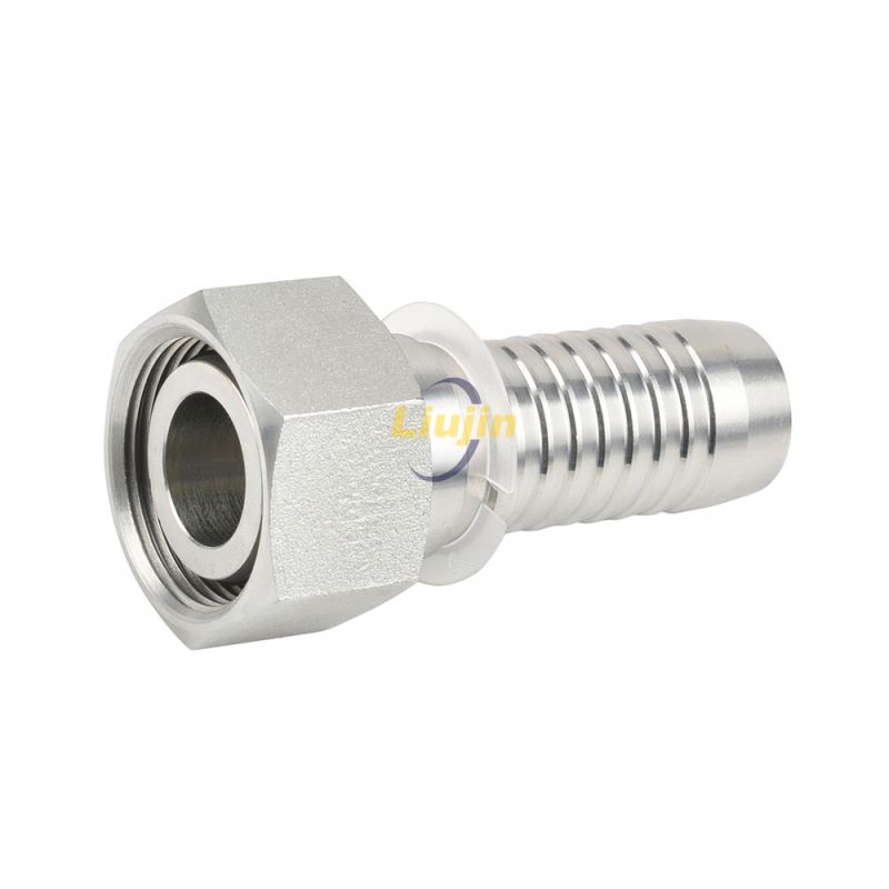 Professional manufacture custom high pressure flexible hose fittings hydraulic connectors