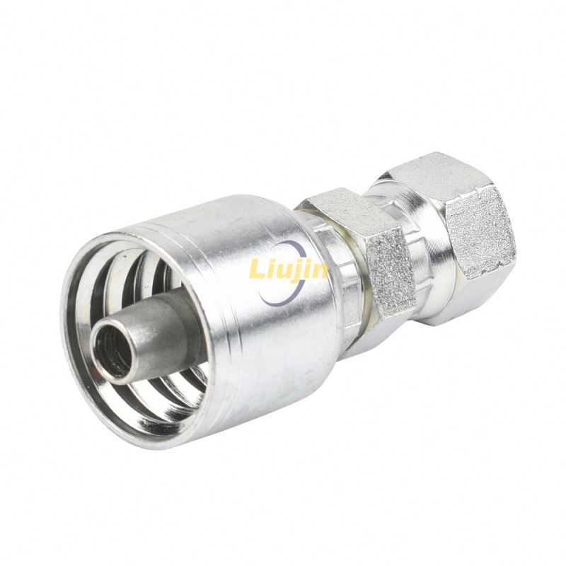 Pipe fittings union connector professional best price jic female one piece hose fittings