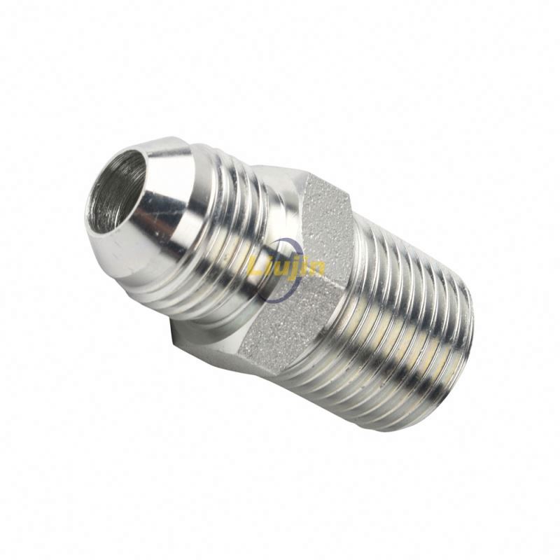 Hydraulic adapter fittings factory supply wholesales customized steel pipe fittings dimensions