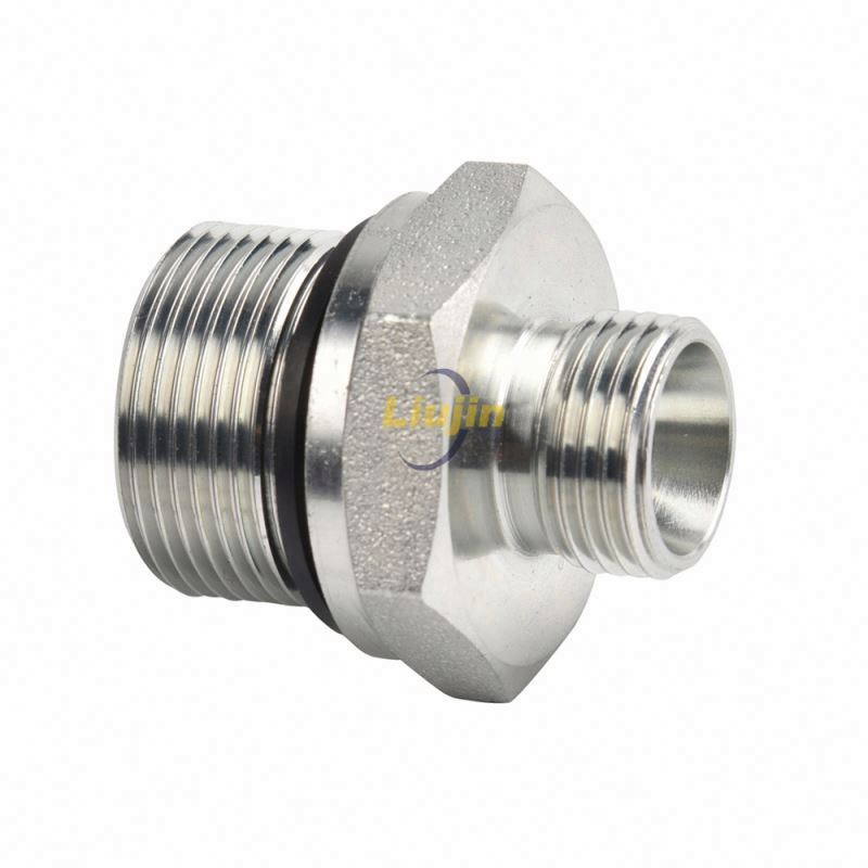 Hydraulic fittings metric factory direct supplier metric hydraulic fitting