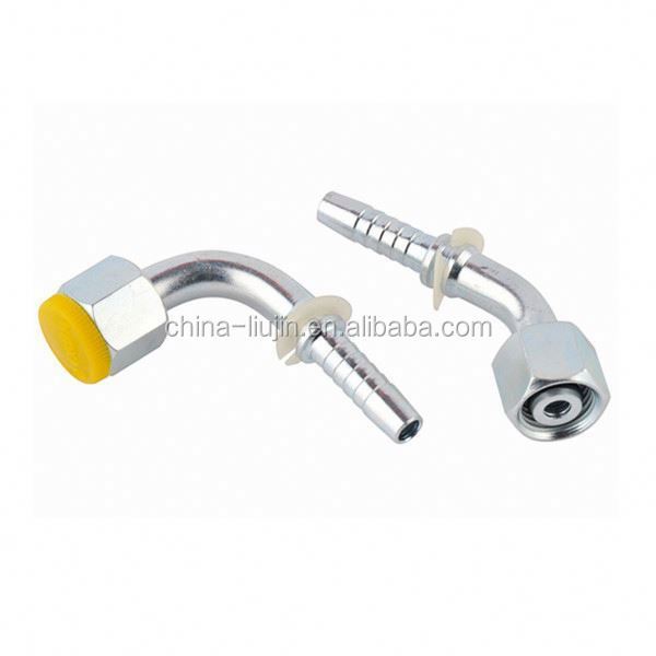 100% factory directly 90 degree metric female flat seat hydrulic fitting 20291