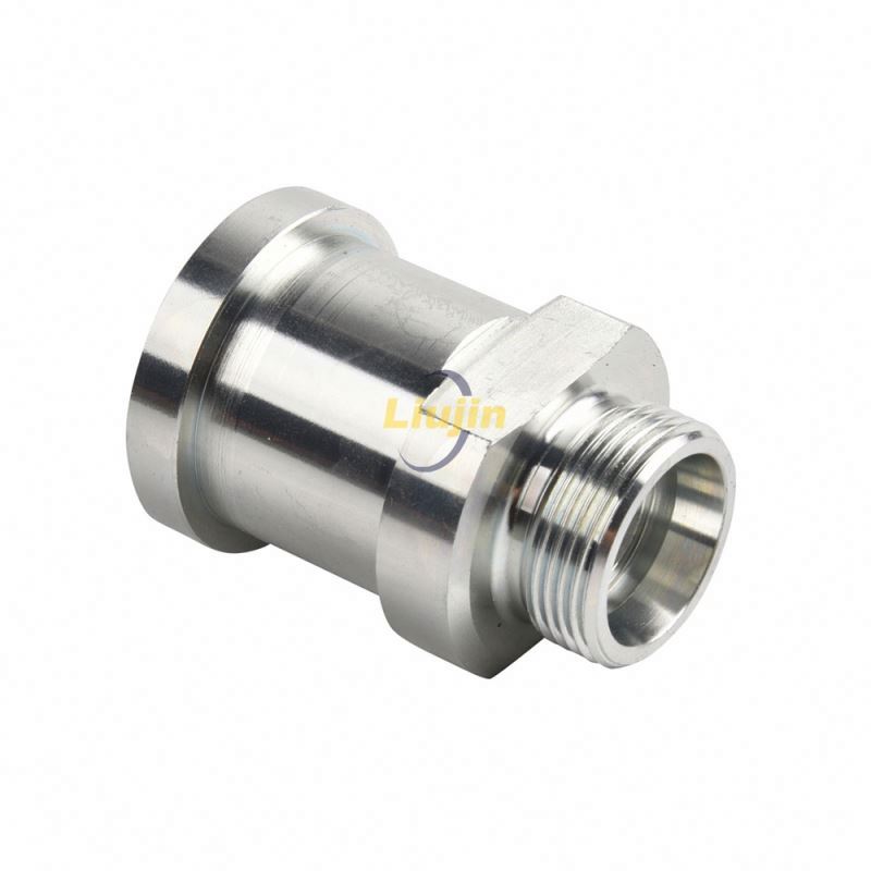Factory manufacture hydraulic fitting metric pipe adapters steel pipe fittings dimensions