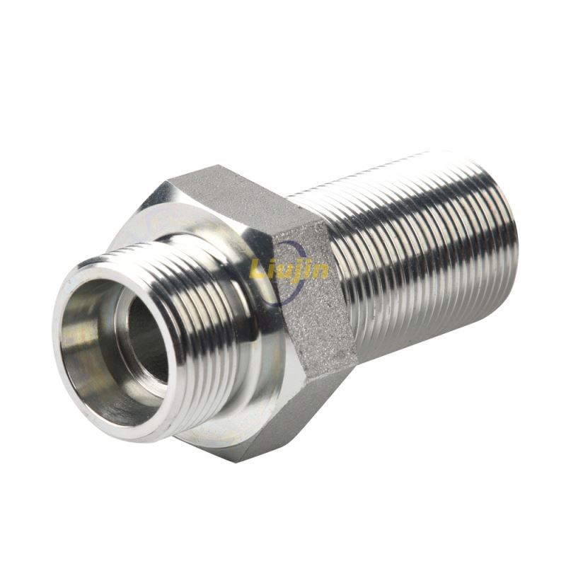 Hydraulic connector fittings factory direct supply good quality steel pipes fittings