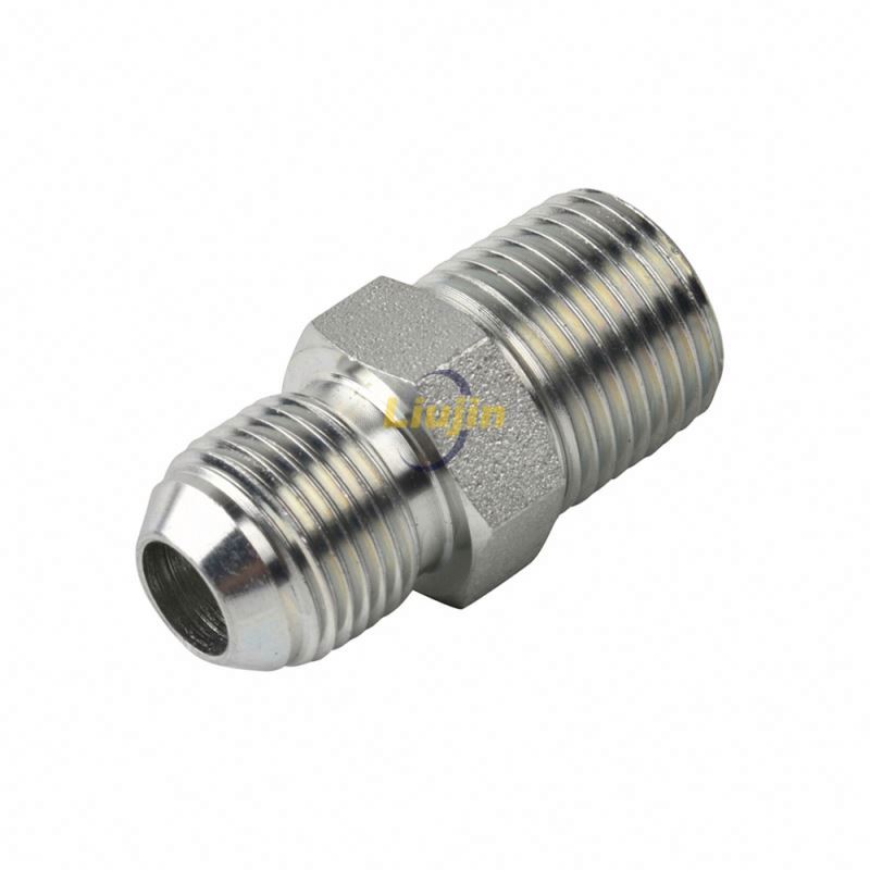 Factory custom high quality stainless steel tube fitting hydraulic crimp fittings