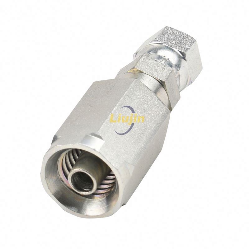 Metric hydraulic hose fittings factory direct supplier jic standard hose fitting