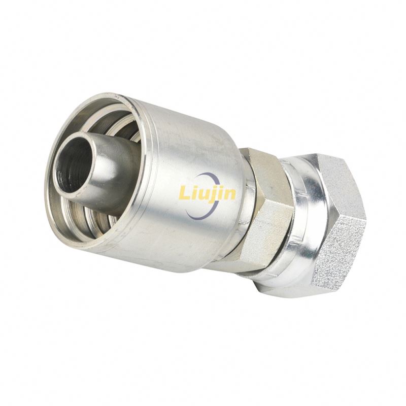 One piece hydraulic hose fitting manufacture custom hydraulic hose fittings