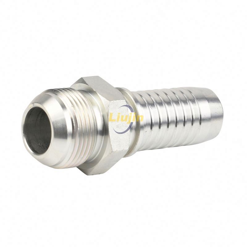Stainless steel hydraulic hose fittings professional manufacture custom hydraulic fitting