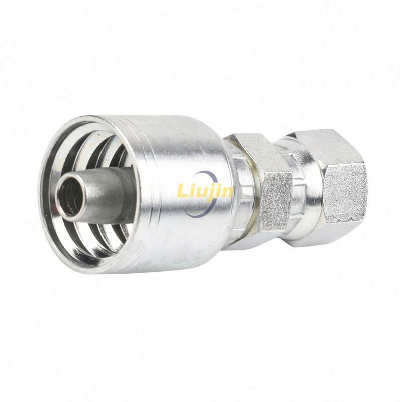 Pipe fittings union connector professional best price jic female one piece hose fittings