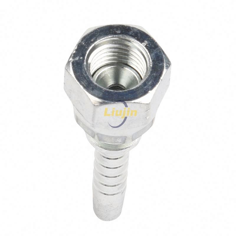 Carbon steel material fitting hydraulic connectors hydraulic hose and fittings suppliers