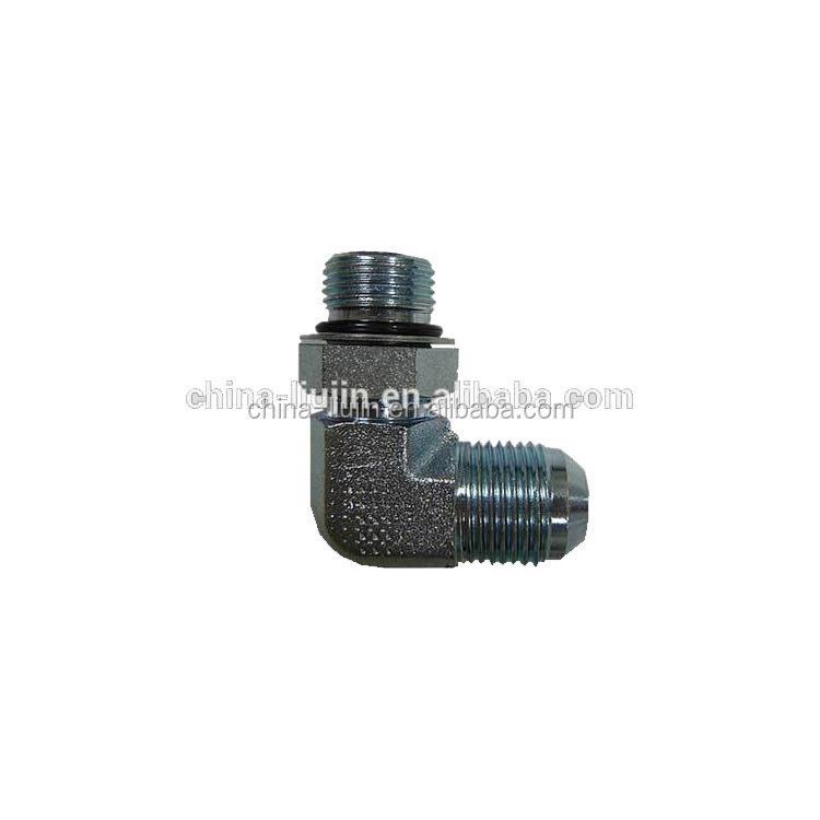 90 degree elbow jic male flared hose adapter