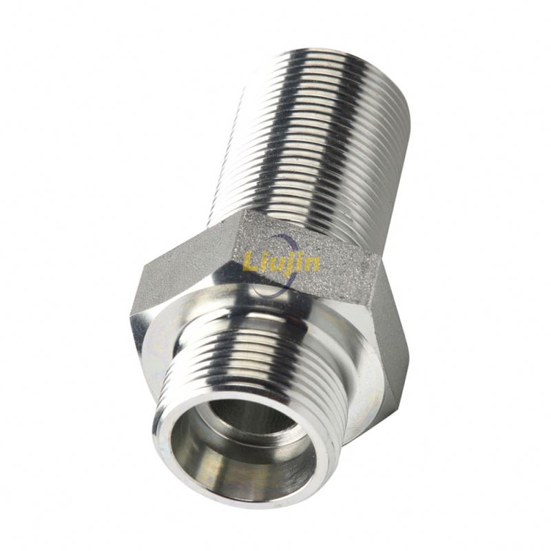 Hydraulic connector fittings factory direct supply good quality steel pipes fittings