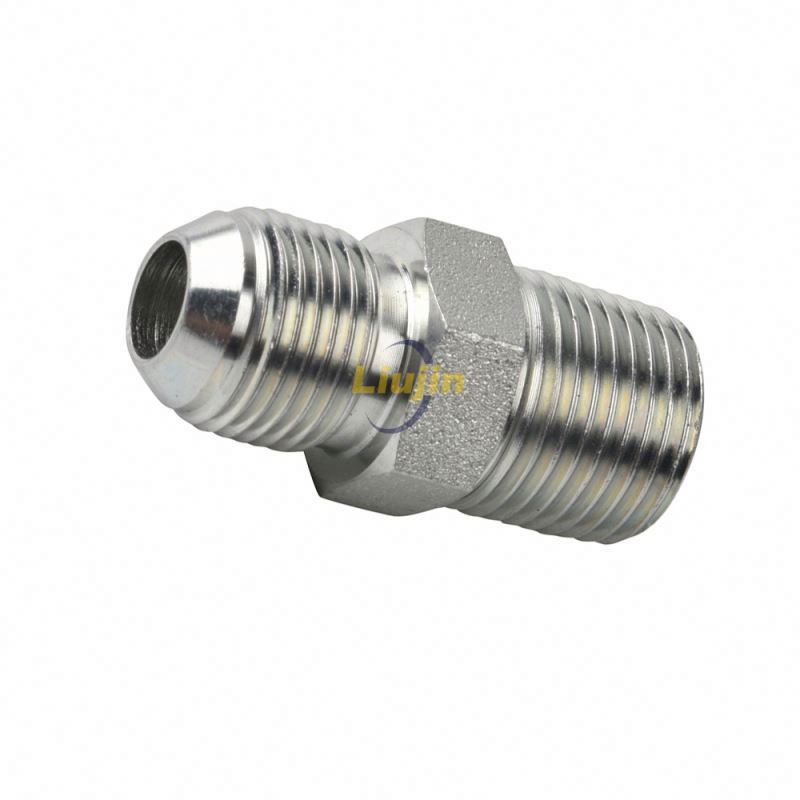 Factory custom high quality stainless steel tube fitting hydraulic crimp fittings