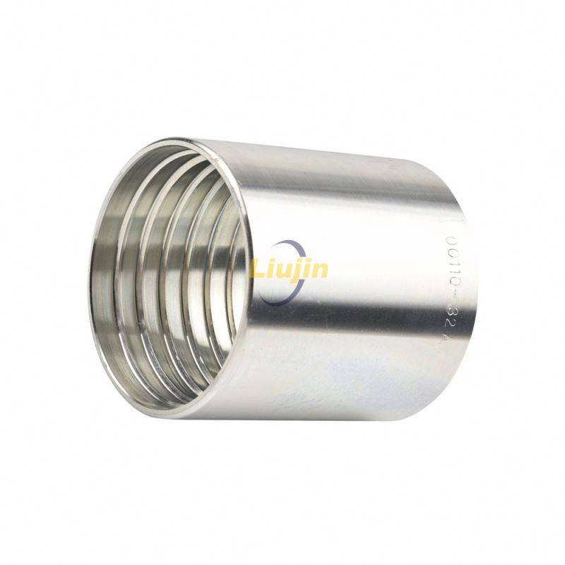 Professional manufacturer hydraulic ferrule fittings metric stainless steel pipe fitting