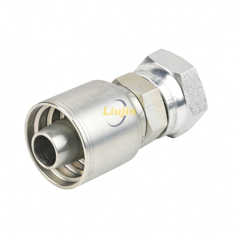 One piece hydraulic hose fitting manufacture custom hydraulic hose fittings