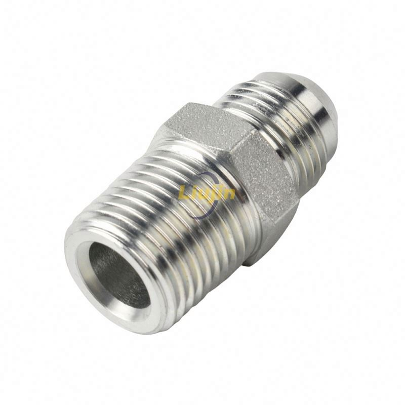 Manufacture custom carbon steel high quality hydraulic adapter hydraulic adapter fittings