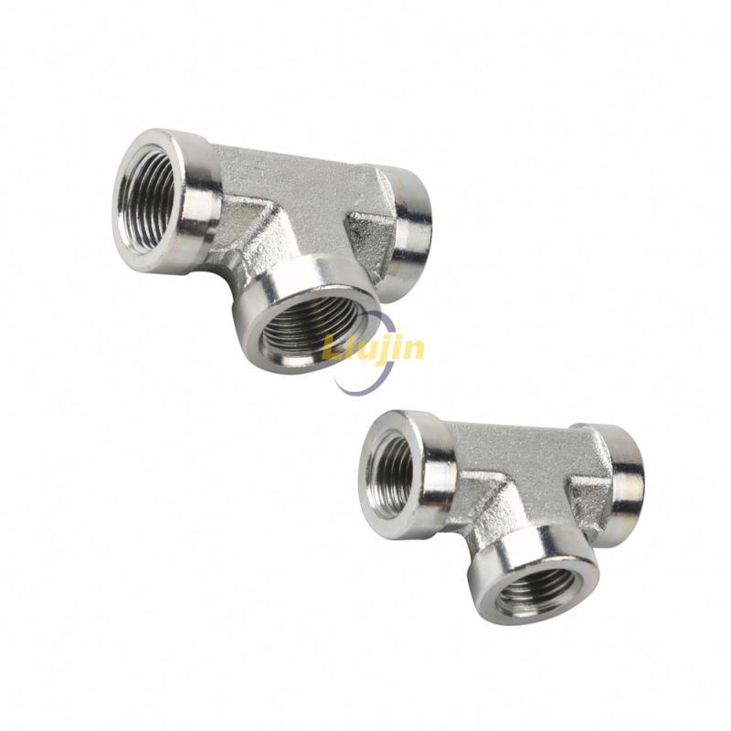 Metric pipe nipple factory custom high quality stainless steel tube fitting