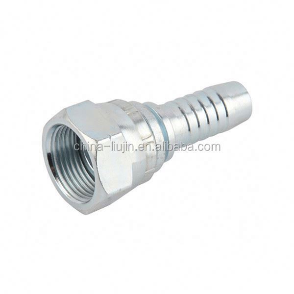 Free sample available factory supply 20211 metric female flat seat hydraulic fitting