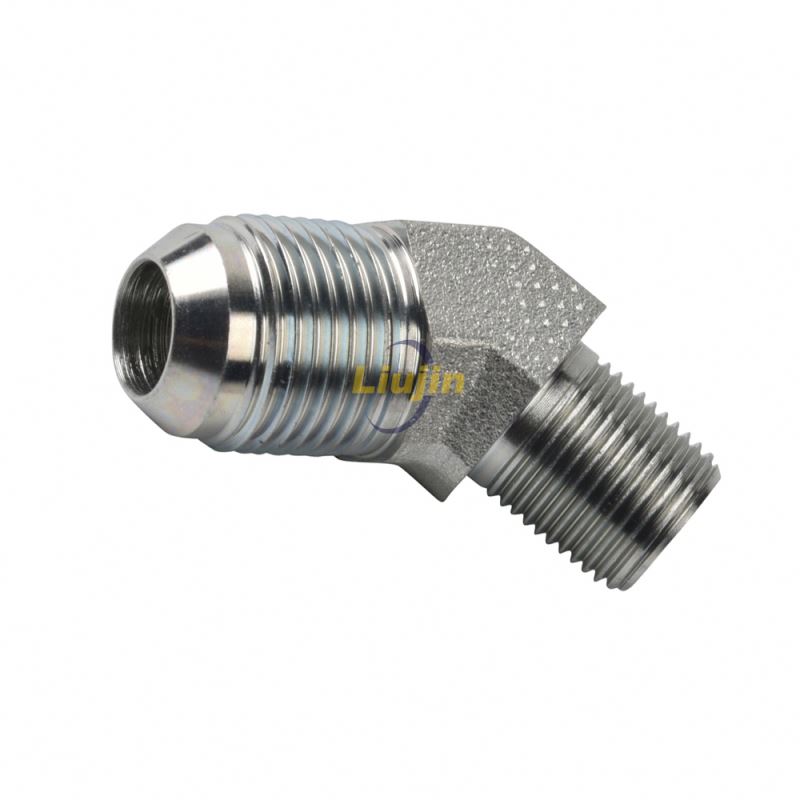 Professional best price bending hydraulic adapter hydraulic fitting manufacturer