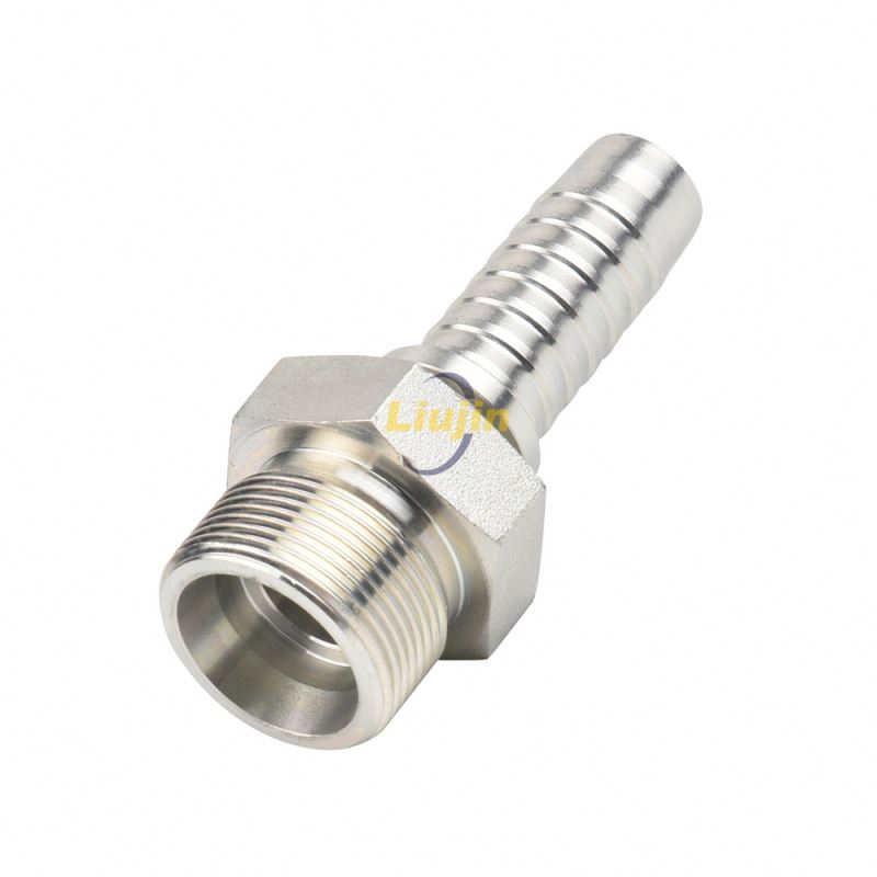 Hydraulic hose fittings factory manufacture industrial hose fitting