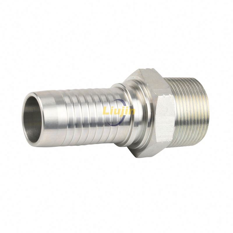 Factory direct supplier hydraulic hose fitting connectors hydraulic pipe coupling