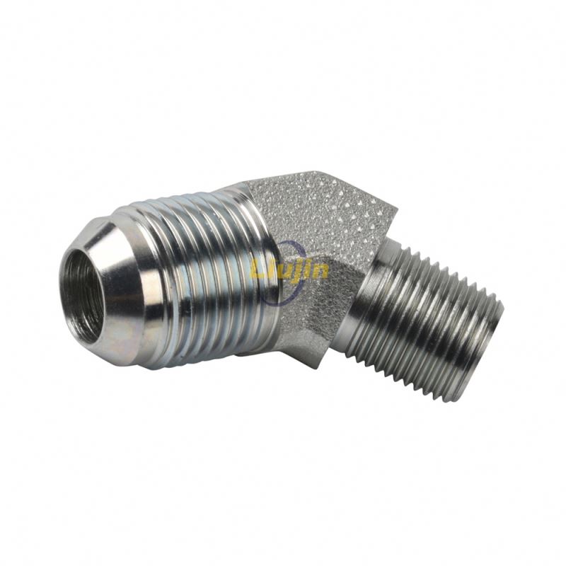 Hydraulic adapter fittings factory supply wholesales customized fitting manufacturer