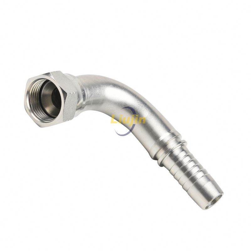 Manufacture custom sae hydraulic fittings stainless steel hydraulic hose fittings