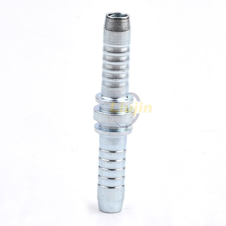 Double connector fitting stainless steel hydraulic hose fittings
