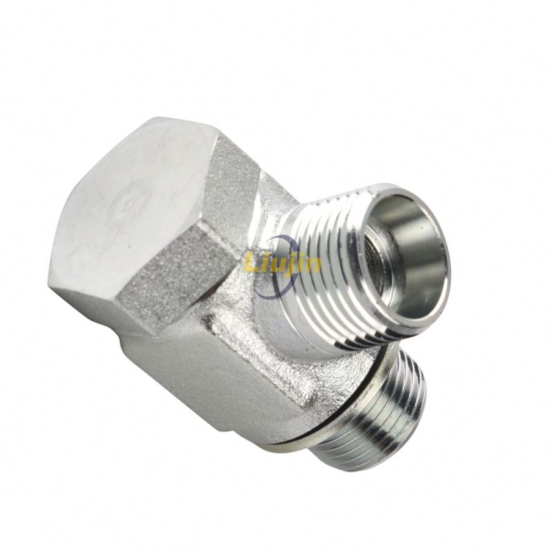 Metric hydraulic hose fittings pipe connector fittings hydraulic adapters