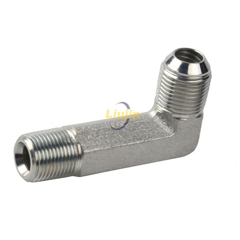Hydraulic fittings nipple professional manufacturer hydraulic hose pipe fittings