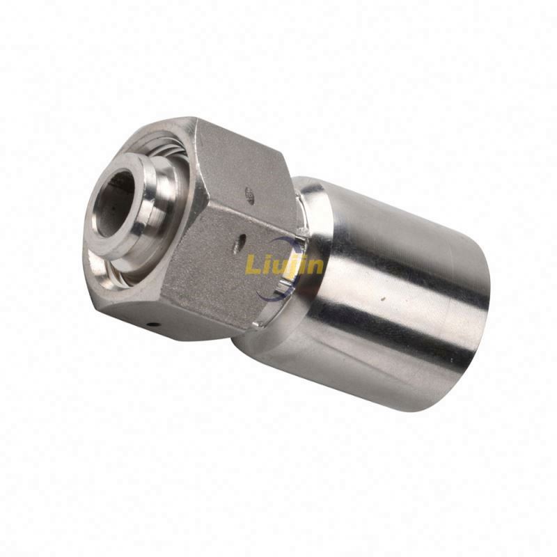 Factory direct supplier stainless steel tube fitting hydraulic fittings nipple