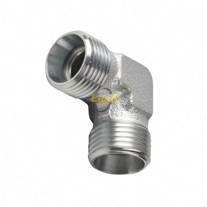 Pipe fitting manufacturer factory direct supply hydraulic connector