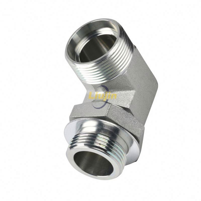 Hydraulic adapters china wholesale custom pipe fitting