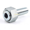 Female flat seat hydraulic adapter stainless steel hydraulic fittings