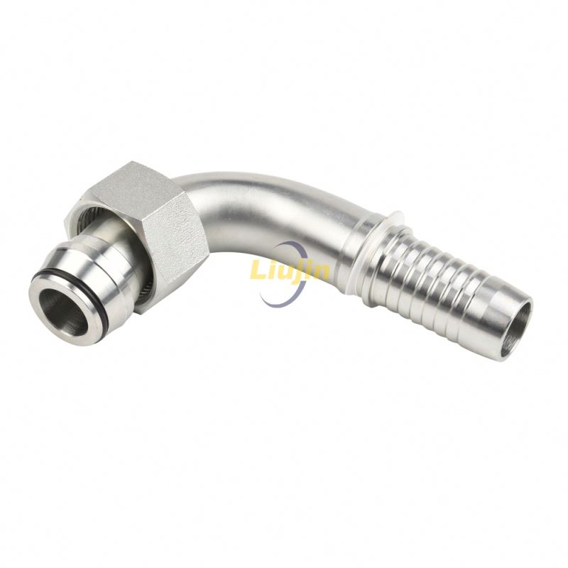 Manufacture custom hydraulic pipe fitting hose connectors