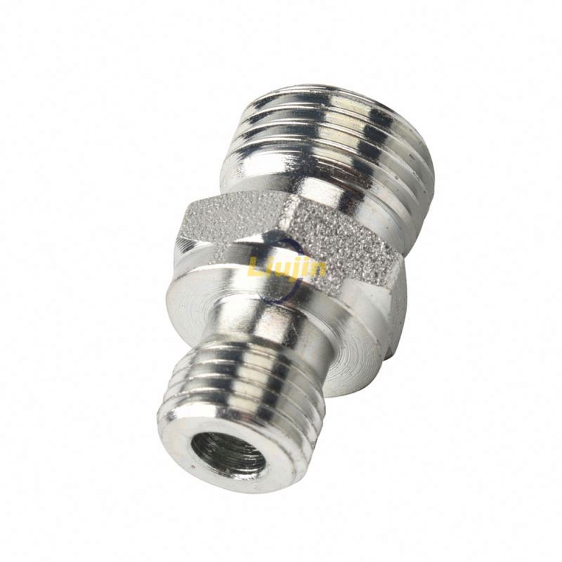 Factory direct supply hose crimping fittings stainless steel pipe fitting parts