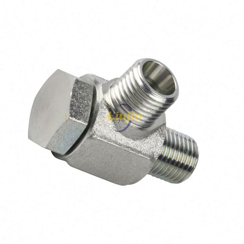 Hot sale carbon steel pipe fittings hydraulic adaptor fitting steel pipe fitting