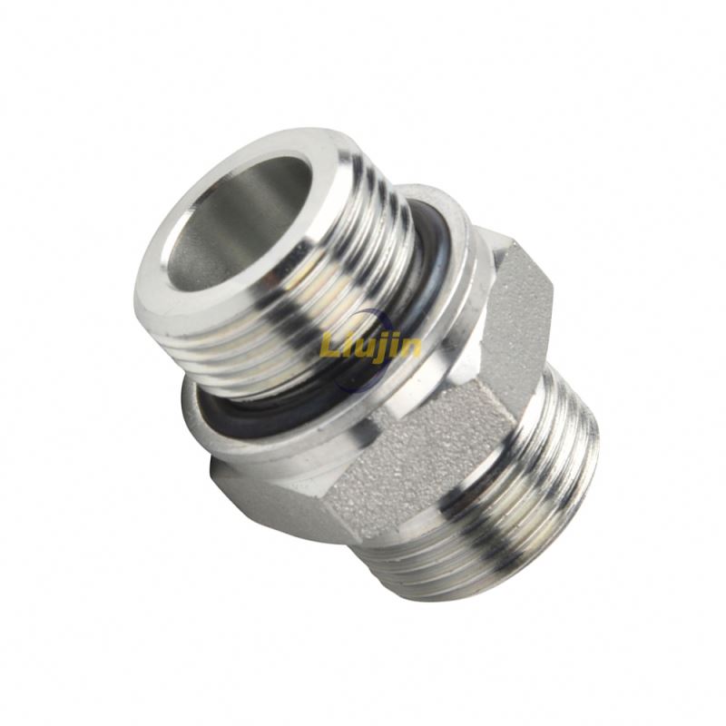 Stainless steel tube fitting hydraulic metric fitting connector fittings