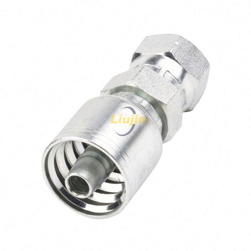 One piece fittings factory supply reusable hydraulic hose fittings