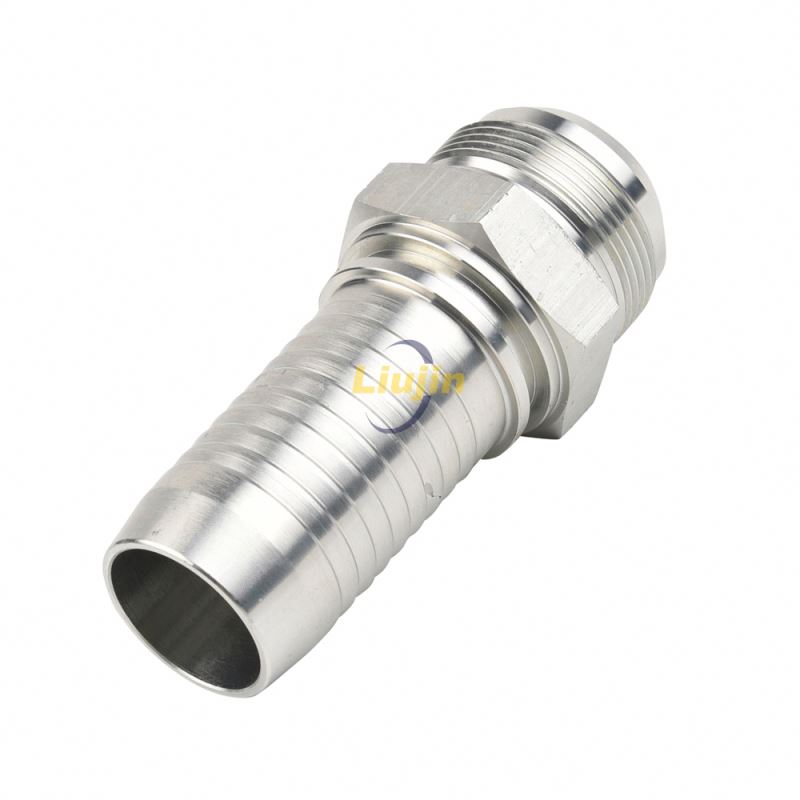 Factory direct supply hydraulic hose fitting connectors hydraulic pipe fitting