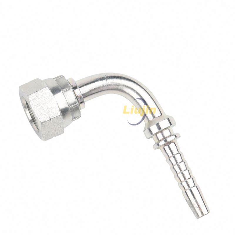 Good quality custom hydraulic pipe fitting manufacture industrial hose fitting