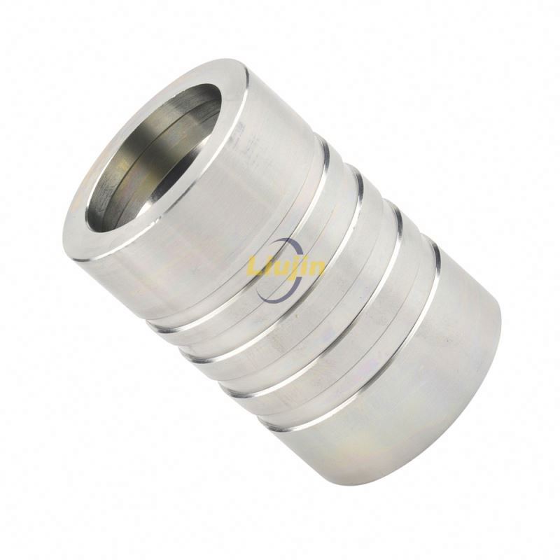 Professional manufacturer hydraulic hose ferrule international hose crimp fitting connections for pressing