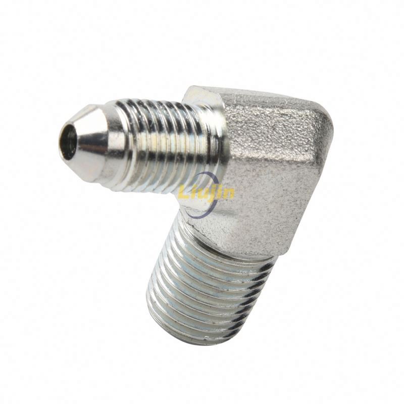 Stainless steel tube fitting manufacture custom carbon steel high quality hydraulic adapter