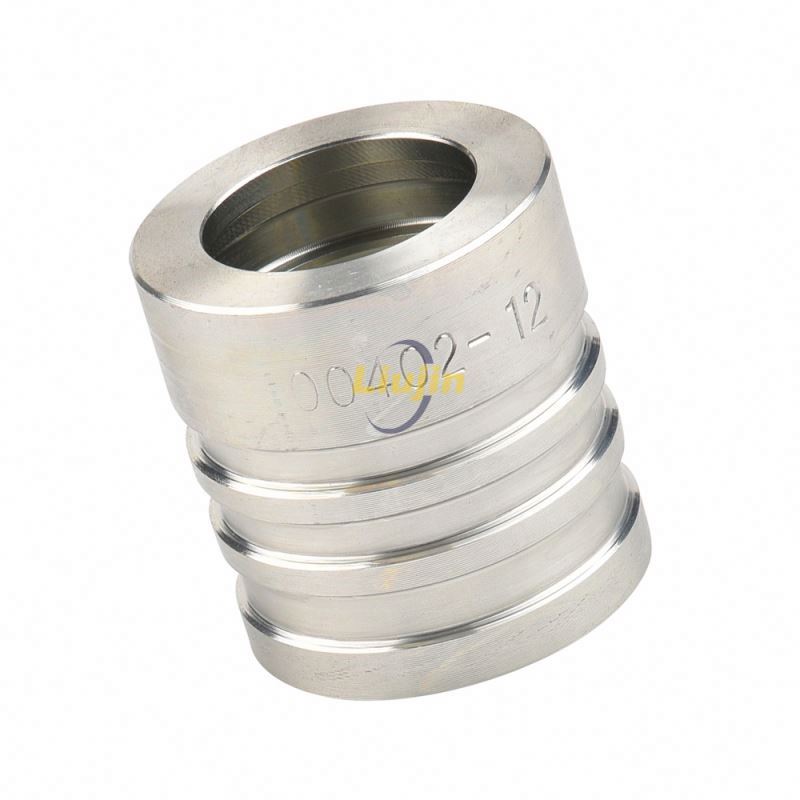 China professional cost effective hydraulic crimp fittings for hose ferrule connector