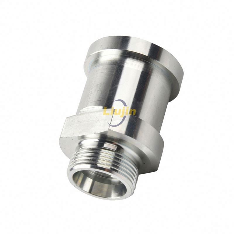 Wholesale stainless steel metric thread hydraulic manufacture good quality custom hydraulic adapter fittings