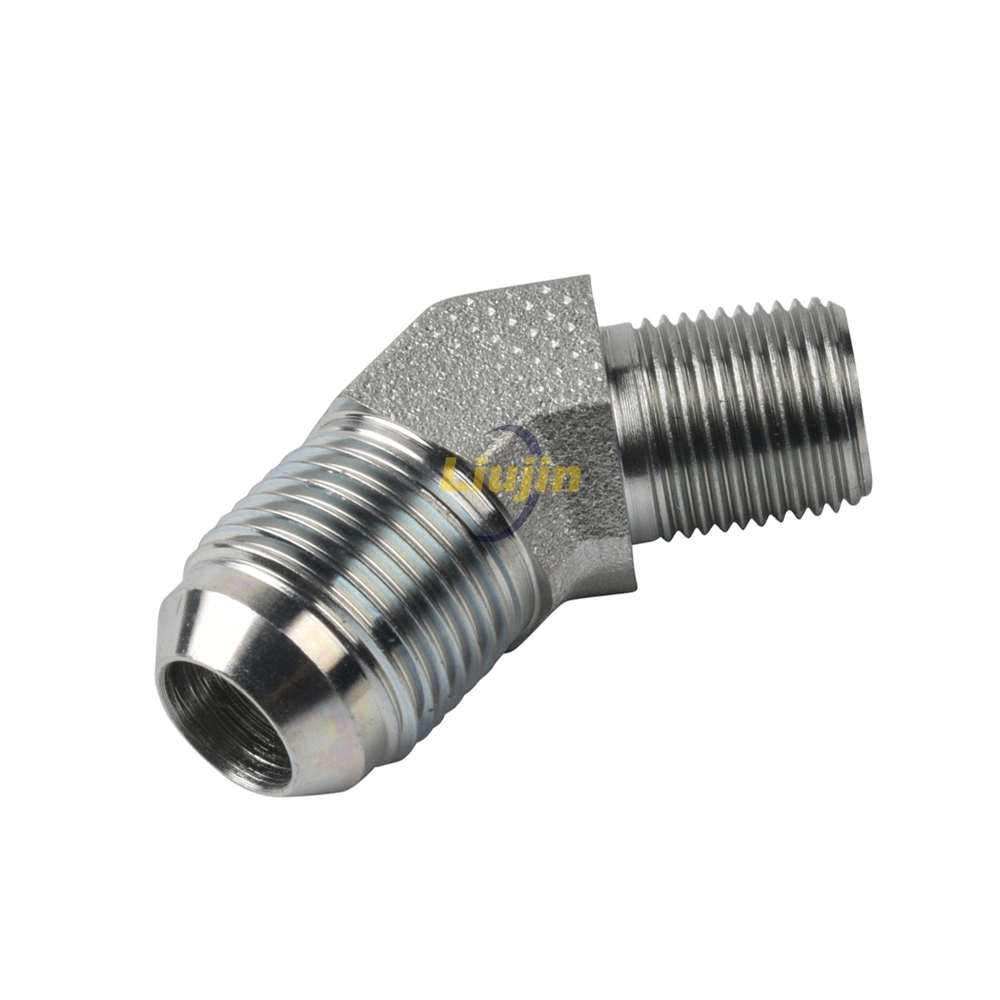 Hydraulic fitting manufacturer professional best price bending hydraulic adapter