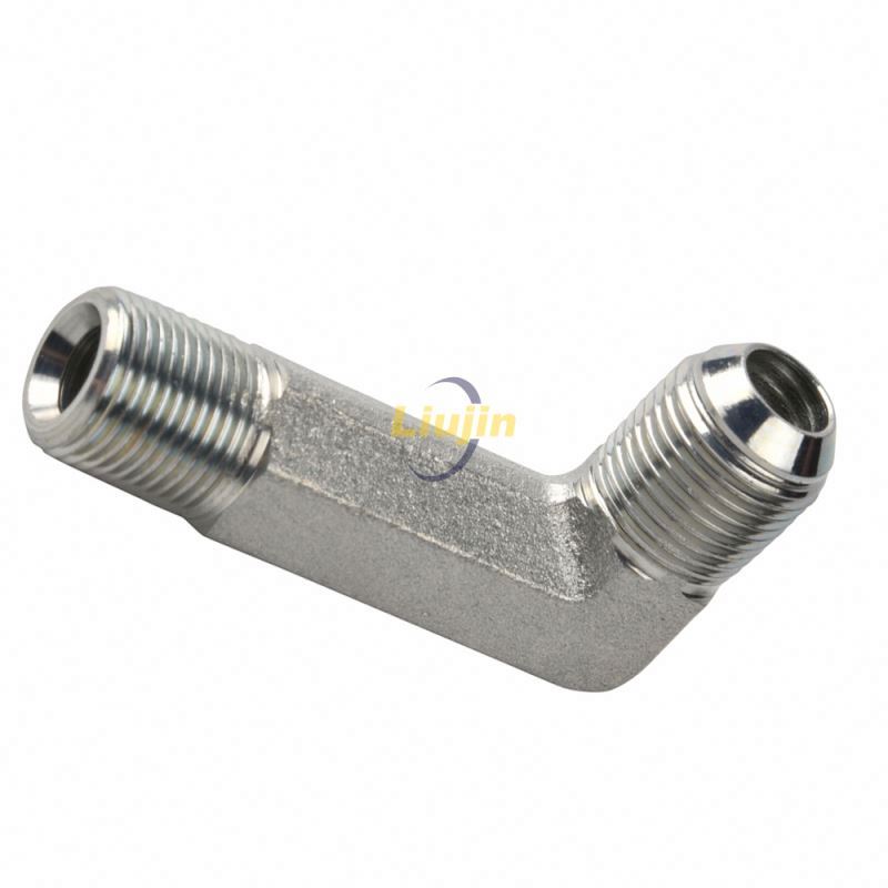 Manufacture custom carbon steel high quality hydraulic adapter tube hydraulic fitting