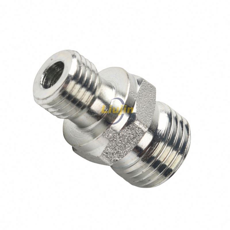 Factory direct supply hose crimping fittings stainless steel pipe fitting parts